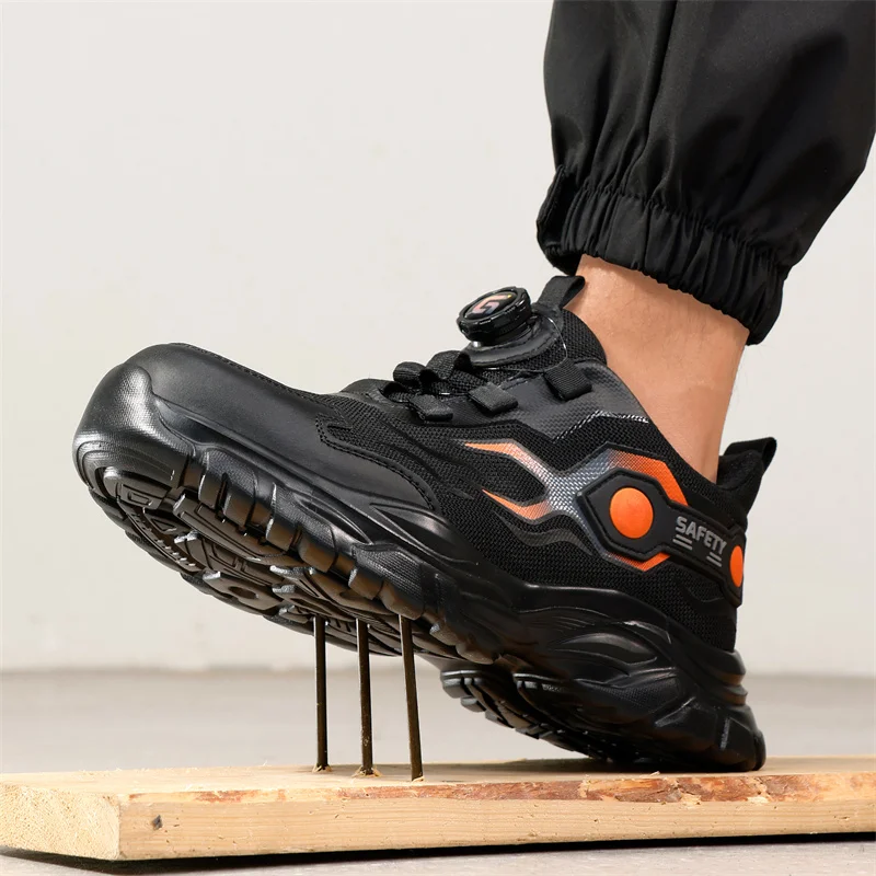 Mens Fashion Trainers - Chaussures de travail pour hommes à