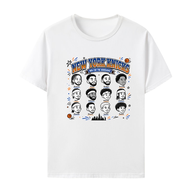 Men'S Fashion New York - T-shirt New York Knicks Lineup pour
