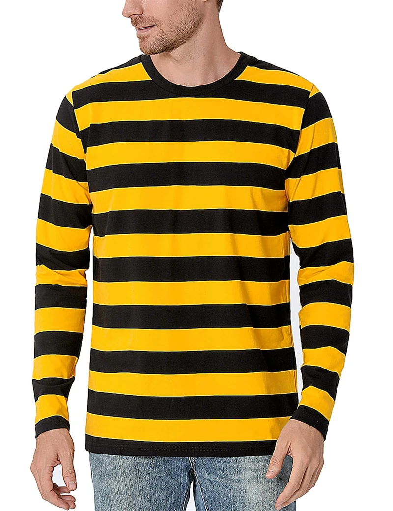 Mens Fashion Summer - T-shirt à manches longues pour homme,