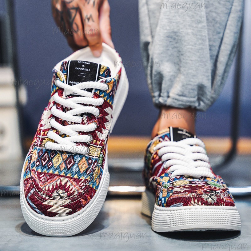 Men'S Fashion News - Chaussures en toile pour hommes, pantoufles