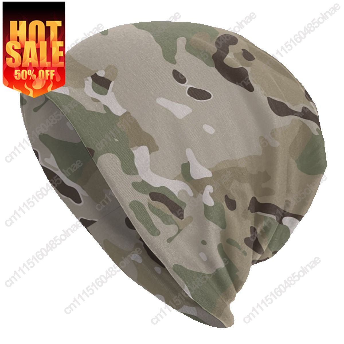 Men'S Fashion With Hat - Bonnet de camouflage Multicam, bonnets tricotés
