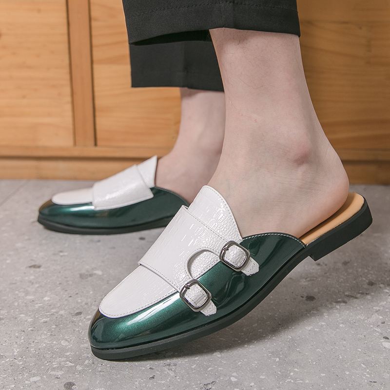 Men'S Fashion News - Chaussures demi-ouvertes pour homme, mocassins de