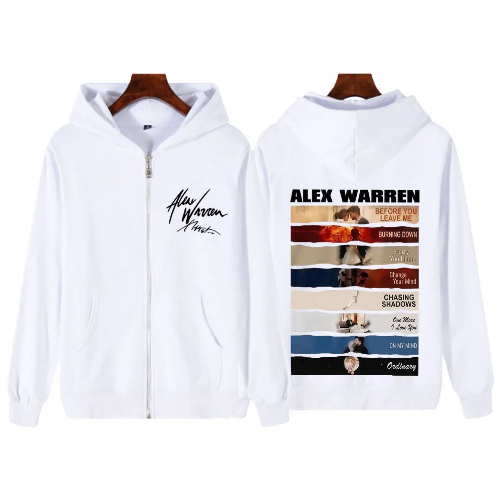 Sweat à capuche zippé imprimé  - Mens Fashion Zip Up Hoodies avis et prix