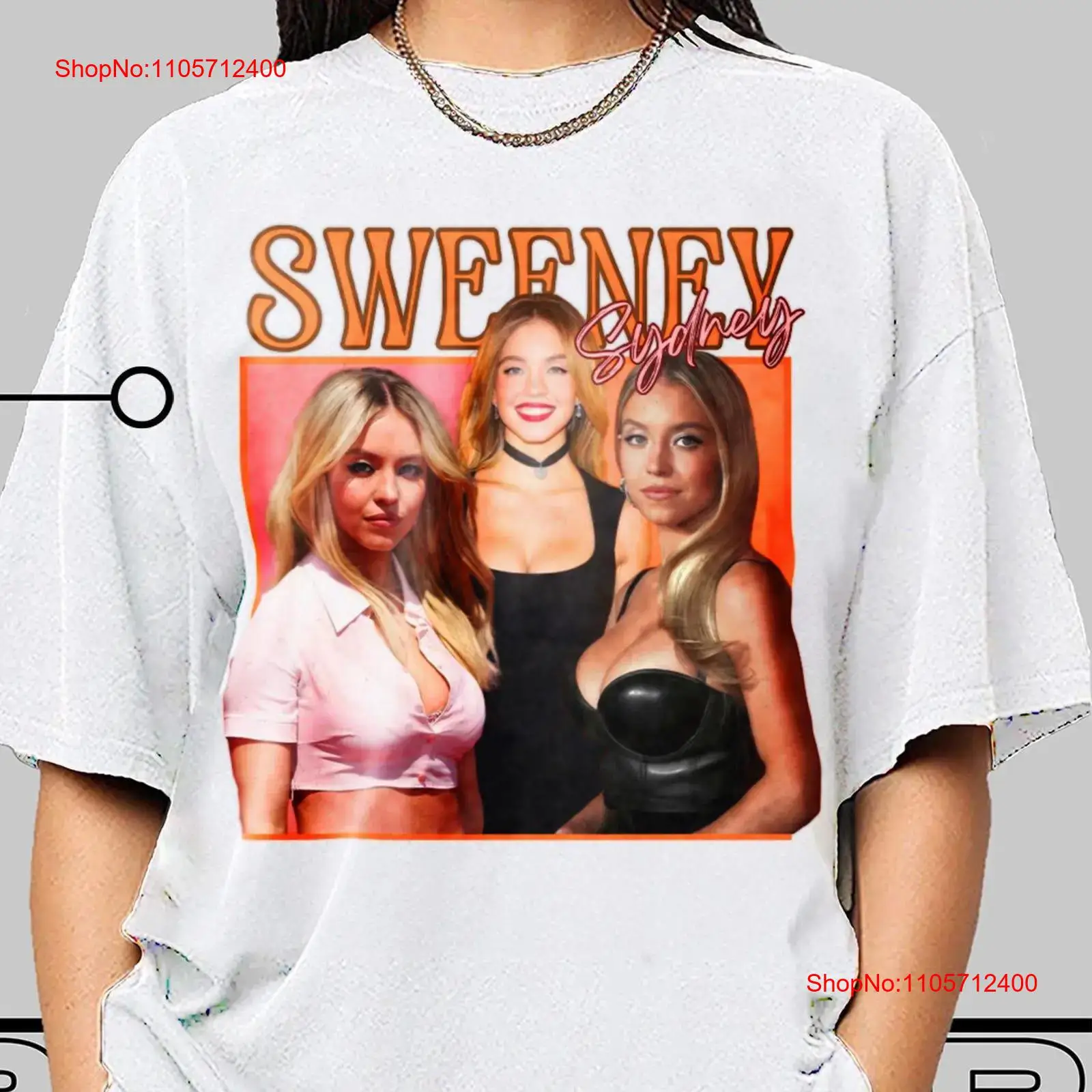 T-shirt Sydney Sweeney Vintage - Men'S Fashion Sydney avis et prix