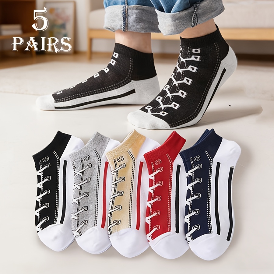 5 paires de chaussettes bateau - Socks Ankle Men avis et prix
