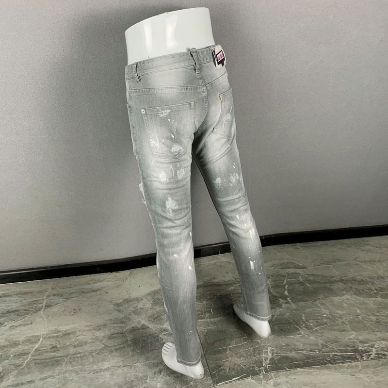 Nouveaux jeans pour hommes, à  - Men'S Fashion Grey Jeans avis et prix