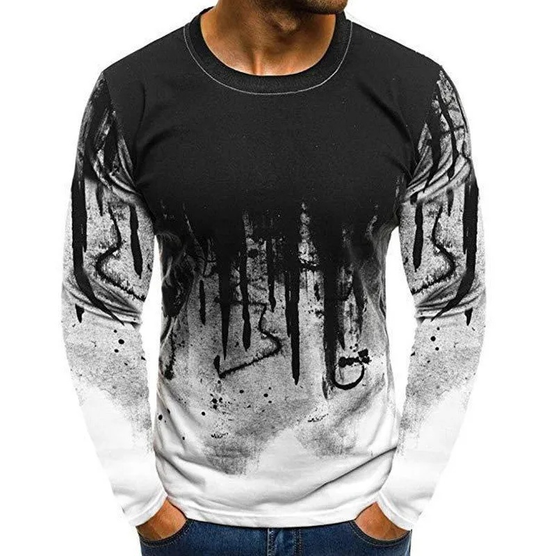 T-shirt à motif camouflage pou - Mens Fashion Summer avis et prix