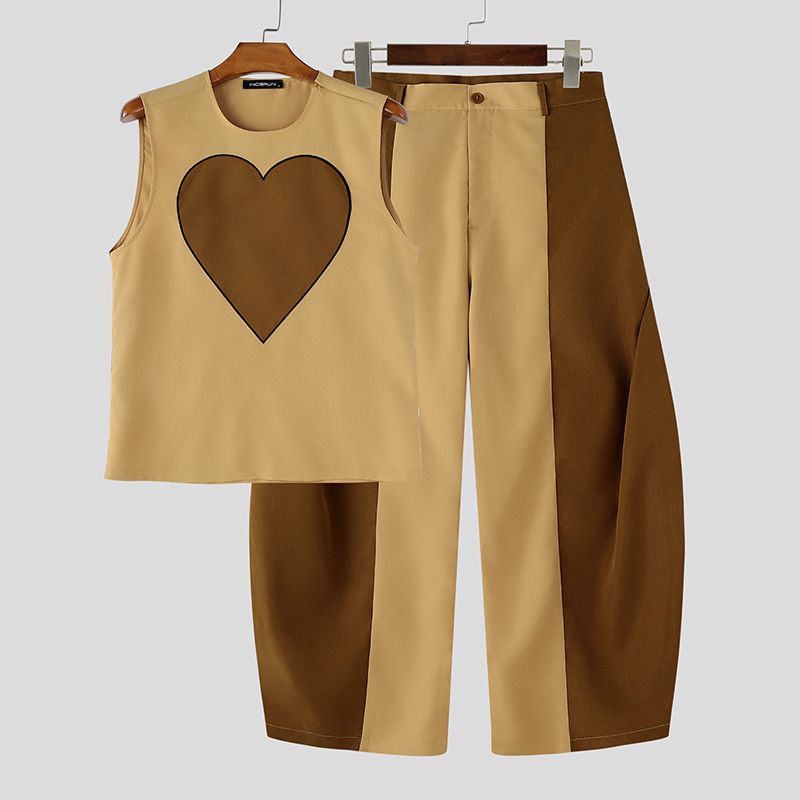 INCERUN Ensembles pour hommes  - Mens Fashion Summer avis et prix